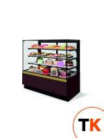 ВИТРИНА КОНДИТЕРСКАЯ VETE II KUB LUX 90 ЗОЛОТО/ЗОЛОТО/КОРИЧНЕВЫЙ/КРАШЕННАЯ (ВК269 (264-339)) - CHILZ - 432575 фото 1