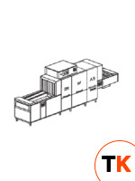 МАШИНА ПОСУДОМОЕЧНАЯ DIHR QX 246 SX+DOS/S+SAN+X-BELT+DRF99M+HRF20/3 ЧАСТИ - Dihr - 433461 фото 1