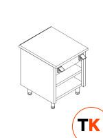 ПРИЛАВОК НЕЙТРАЛЬНЫЙ KOGAST SN-07N-ES-TS 58187 - Kogast Grosuplje - 437625 фото 1