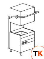 МАШИНА КОТЛОМОЕЧНАЯ DIHR LP1 MAXXI PLUS LIFT - Dihr - 436194 фото 1