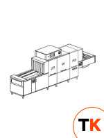МАШИНА ПОСУДОМОЕЧНАЯ DIHR QX 246 SX+DDE+SAN+X-Belt+DRF99MB+HRF20/2 ЧАСТИ - Dihr - 438798 фото 1