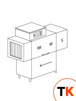 МАШИНА ПОСУДОМОЕЧНАЯ DIHR RX 144 SX+DDE+XP+DR64 - Dihr - 439671 фото 1