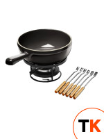 Набор для фондю 35,5x24x18см 2,5л, керамика, серия Flame, цвет графит 799922 - EMILE HENRY - 441072 фото 1
