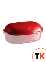 Форма для выпечки хлеба 34,5x22x15,5см 3,4л, керамика, цвет гранат 345501 - EMILE HENRY - 441138 фото 1