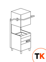 МАШИНА ПОСУДОМОЕЧНАЯ DIHR HT 11 I TT + DDE + PS + XP - Dihr - 442485 фото 1