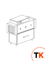 МАШИНА ПОСУДОМОЕЧНАЯ DIHR RX 164 E DX+DR24+XP/ДЕЛЕНИЕ 2 ЧАСТИ - Dihr - 445976 фото 1